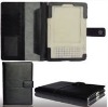 Book Wallet leather case for kindle 3 amazon