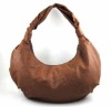 Brown PU Handbag