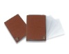 Brown cute leather rectangle name card holder(name-card case,business card holder)