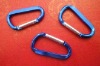 Carabiner in flat shape