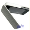 Carbon Fiber Case for iPhone 4S. Leather Flip Case for iPhone 4S