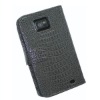 Carbon Fiber leather case for Samsung Galaxy S2 i9100