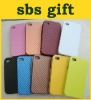 Carbon Fiber vertical leather Case cover for iphone 4G