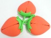 Carrot Shape Silicone Coin Purse, Key Case