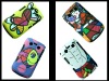 Cell Phone Silicon+PC Combo IMD Case Covers for BlackBerry Curve 9100