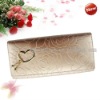 Champagne Fashion Colorful Heart Long Lady Clutch Wallet/Purse