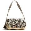 Cheetah Print Tassel Shoulder Bag