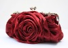 Chic Cluch Bag Ruffle Flower Women Evening Bag/handbag