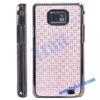 Chorme Plated Hard Case for Samsung Galaxy S2 i9100(Pink)