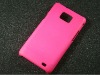 Christmas gift, Pink hard plastic cell phone case cover for Samsung S2, i9100