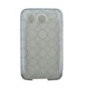 Circle Gel Case for Blackberry 8520 White