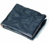 Classic design mens leather money clip wallet