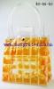 Clear pvc liquid filled cosmetic bags