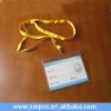 Clear pvc name card holder for badge cards XYL-D-CC048