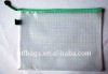 Colorful PVC mesh stationery bags