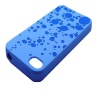 Colorful patterned silicon case for iphone 4