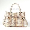 Cowhide Snake Embossed Pattern handbag100769