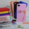 Cross-Stitch Silicone Phone Case