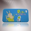 Cute Design Epoxy Plate Craft Silicon Case for Iphone 4