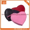 Cute beautiful heart shaped round zipper closure coin purse