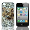 DIAMOND HARD COVER CASE FOR IPHONE4S leopard print case