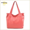 Delicate lady cute fashion leather tote bag