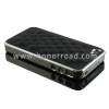 Deluxe Leather Back Case Cover Skin for Apple iPhone 4G