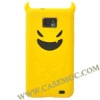 Devil Silicone Case Cover for Samsung Galaxy S2 i9100(orange)