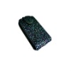 Diamonte Flip Case for BB9360 Plain Black