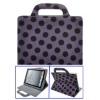 Dots Pattern Handbag Stand Leather Case for iPad 2