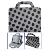 Dots Pattern Handbag Stand Leather Case for iPad 2