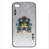 Durable for iPhone 4S&4G Leather Skin Hard Case