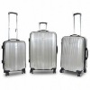 EVA Three-piece Softside Luggage Trolley Set with Full Lining