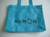 Eco-friendly Blue Ads Nonwoven Handle Bag