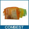 Elegant Nylon mesh cosmetic bag  promotional cosmetic bag