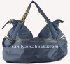 Fashion large ladies light blue handbag/shoulder bag