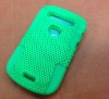 Fashion mesh combo Design PC+Silicon Case for Blackberry Curve 9900 9930