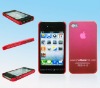 Fashion rubberized cover for iphone 4g