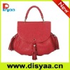 Fashion tassels leather handbag