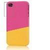 Fashionable EGO Slide Two Colored Case for iPhone 4 4S