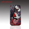 Fashional Hard ABS Protective Embossed Case for iphone4