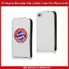 Football Club FC Bayern Munchen Flip Leather Case For iPhone 4 4S