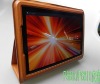 For 7.7 tablet samsung galaxy P6800/P6910 case folio leather cover with stand