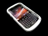 For Blackberry Bold Touch 9900 9930 White Rubberized Protector Case