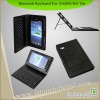 For Galaxy PU Moveable Wireless Keyboard Case