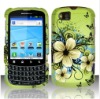 For Motorola Admiral XT603 Sprint Rubberized Design Cover Hawaiian Flowers