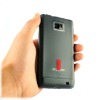 For Samsung Galaxy S2 i9100 S 2 Transparent Cover Case