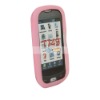 For Samsung T749 Pink Silicone Case Skin