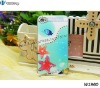 For iPhone 4 Diamond Case Color-Printing Case, with Retail Packing, Different Designs, Cartoon Case for iPhone 4G