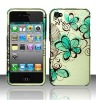 For iphone 4 / 4S case of Azure Flower PC case